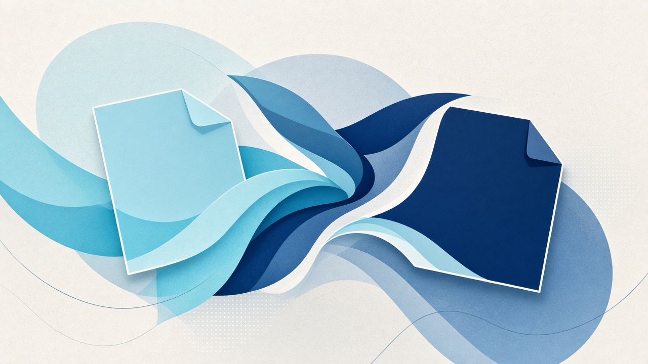 Document layers illustration